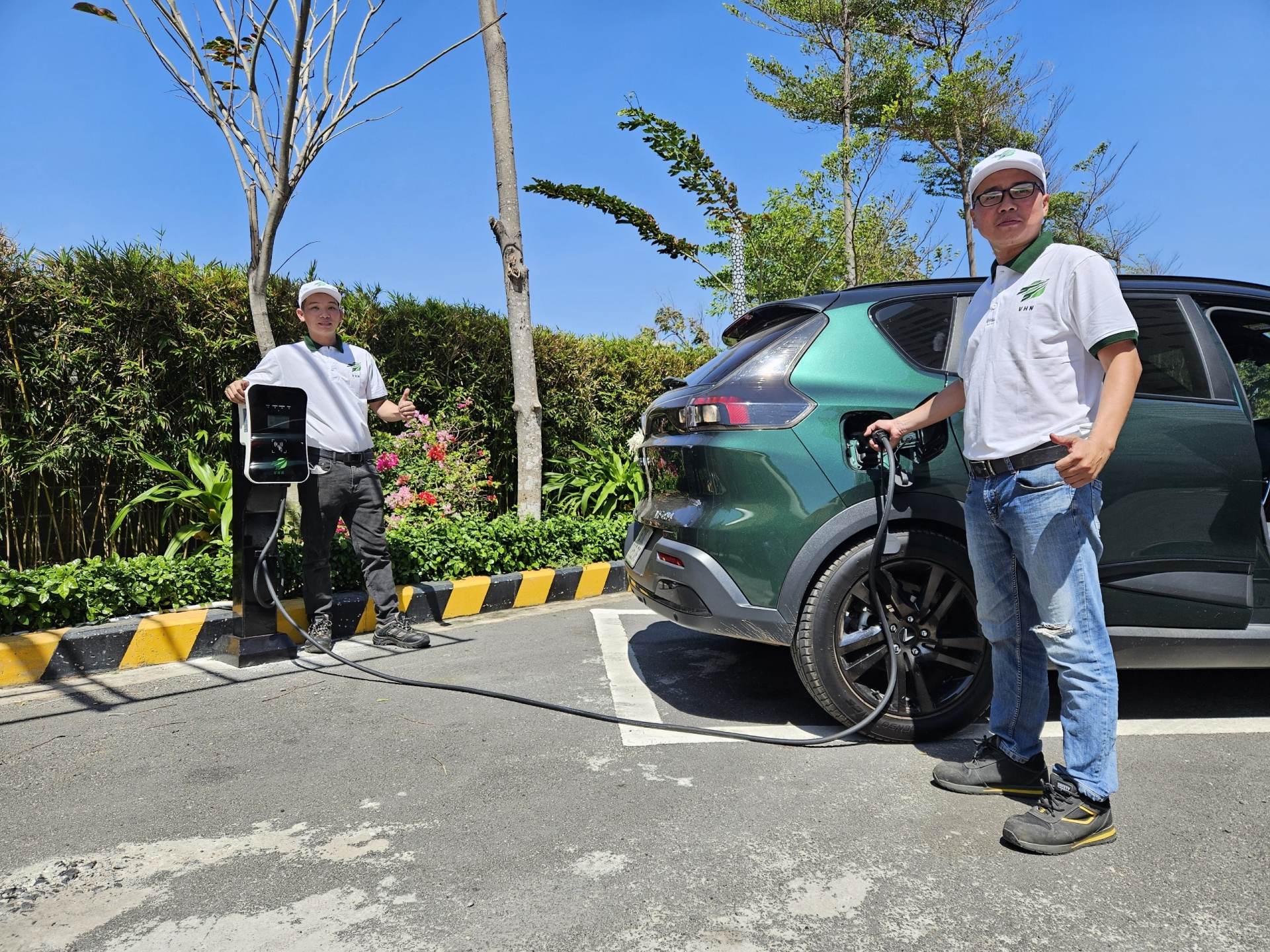 giải pháp trạm sạc xe điện